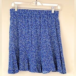 Blue and White Skirt
